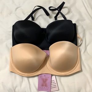 Savage X Fenty 34DD strapless bras NWT